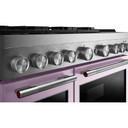 Kitchenaid® 48-Inch 6 Burner Commercial-Style Dual Fuel Range with Griddle KFDD948SWF