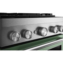 Kitchenaid® 30-Inch 4 Burner Commercial-Style Dual Fuel Range with No Preheat Air Fry Mode KFDS930SDC