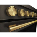 KitchenAid® 36-Inch 6 Burner Commercial-Style Dual Fuel Range with No Preheat Air Fry Mode KFDS936SBE