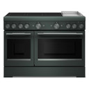 Kitchenaid® 48-Inch 6-Element Induction Freestanding Commercial-Style Range with Griddle KFID948SJP