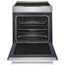 Kitchenaid® 30-Inch 4-Element Induction Convection Front Control Range with Baking Drawer KSIB900ESS
