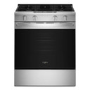 Whirlpool® 30-inch Gas Smart Range with Air Cooking Technology and Steam Clean WSGS4530TZ