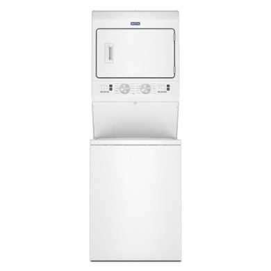 Maytag® Top Load Electric Stacked Laundry Centre with Extra Power Cycle - 4.6 cu. ft IEC/5.9 cu. ft. YMTTE4231TW