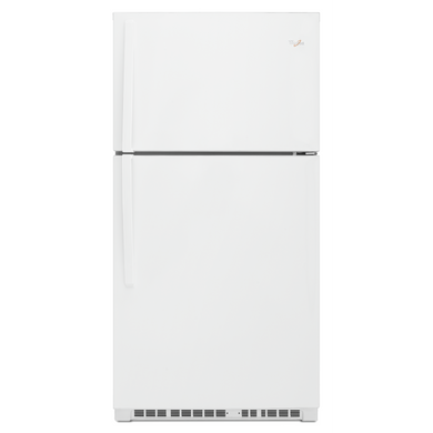 Whirlpool® 33-inch Wide Top Freezer Refrigerator - 21 cu. ft. WRT541SZDW