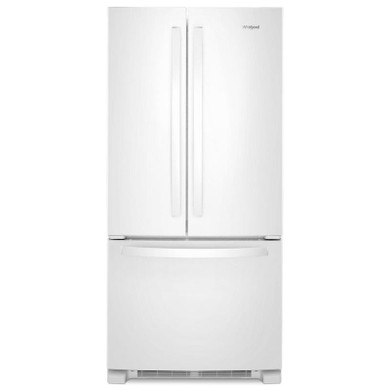 Whirlpool® 33-inch Wide French Door Refrigerator - 22 cu. ft. WRFF5333PW