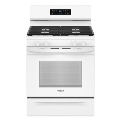 Whirlpool® 30-inch Self Clean Gas Range with No Preheat Mode WFGS3530RW
