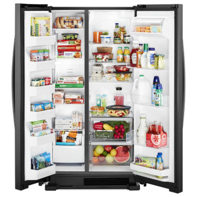 Whirlpool® 36-inch Wide Side-by-Side Refrigerator - 25 cu. ft. WRS315SNHB