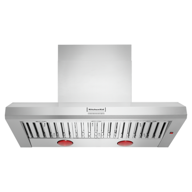 Kitchenaid® 48'' 585 or 1170 CFM Motor Class Commercial-Style Wall-Mount Canopy Range Hood KVWC958KSS