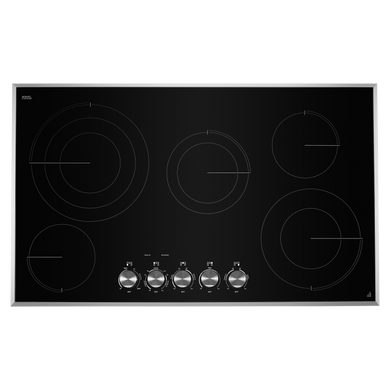 Jennair® Lustre Stainless 36 Electric Radiant Cooktop JEC3536HS