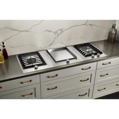 Jennair® 15" Single-Burner Gas Cooktop with Wok Ring JGC3115GS