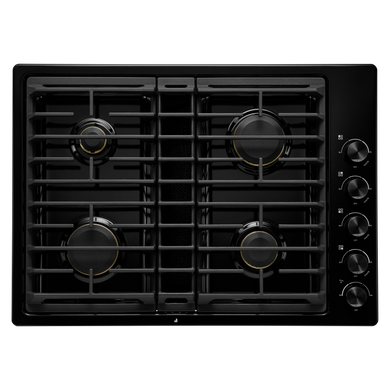 Jennair® 30” JX3™ Gas Downdraft Cooktop JGD3430GB