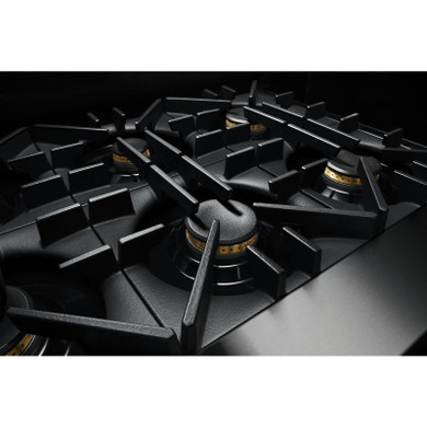 Jennair® 36" RISE™ Dual-Fuel Professional-Style Range with Chrome-Infused Griddle JDRP536HL