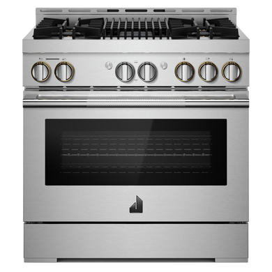 Jennair® RISE™ 36 Gas Professional-Style Range with Grill JGRP636HL