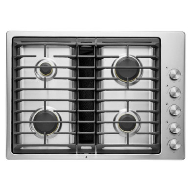 Jennair® 30” JX3™ Gas Downdraft Cooktop JGD3430GS