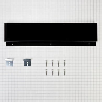 6” (15.2 cm) Slide-in Range Backsplash, Black W10655449