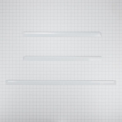 Range Side Trim Kit, White W10731885