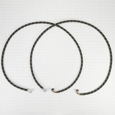 6' Braided hoses with 90 degree elbow 1700 PSI - 2 Pack 8212638RP