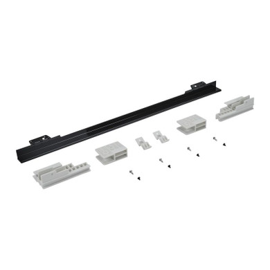 30" Wall Range Flush Installation Trim Kit, Black W10752688
