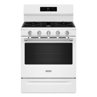 Maytag® 30-Inch Convection Gas Range With No Preheat Air Fry and Air Baking - 5.0 Cu. Ft. MFGS6030RW
