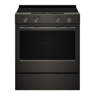 Kitchenaid® 5.3 Cu. Ft. Slide-in Electric Range with Two Even-Heat™ Hyper Elements and Convection Cooking Modes YKSES530SBE