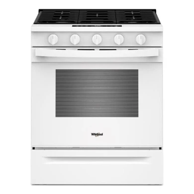 Whirlpool® 30-inch Gas Range with Air Cooking Technology WSGS5030SW