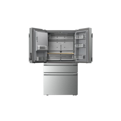 Kitchenaid® 29 cu. ft. French Door Refrigerator with Exterior Water and Ice and FreshChill™ Full-Width Refrigerated Drawer KRMF436SPS