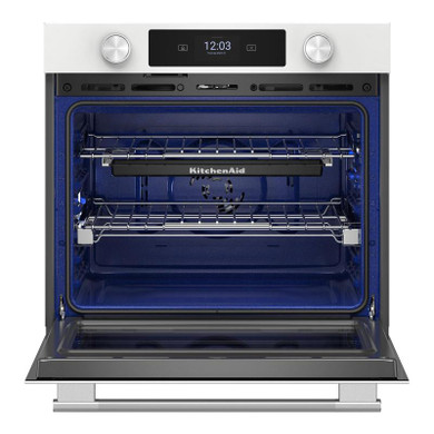 Kitchenaid® Smart Single Wall Oven with Assisted Cooking Modes KOES730SWH