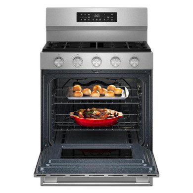 Kitchenaid® 5.0 Cu. Ft. Smart Freestanding Gas Range with Convection Cooking Modes KFGS330TPS