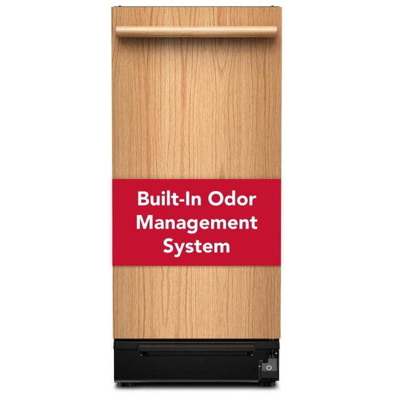 KitchenAid 15 in. Built-In Trash Compactor with Built-In Odor Management System KTTP515TPA