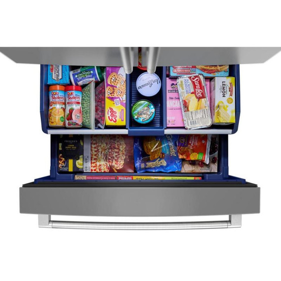 Maytag® 30 Cu. Ft. XL Capacity French Door Bottom Mount Refrigerator with In-Door-Ice® Dispensing System MRFF5336TZ