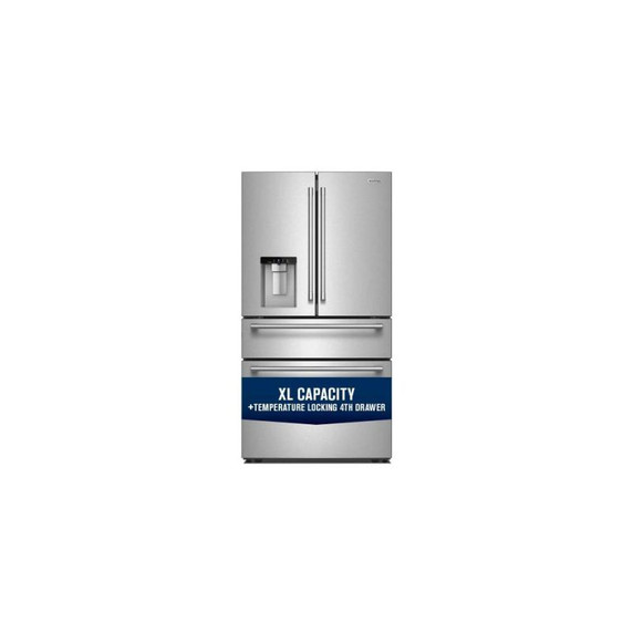 Maytag® 29 Cu. Ft. XL Capacity French Door Bottom Mount Refrigerator with In-Door-Ice® Dispensing System MRMF5436TZ
