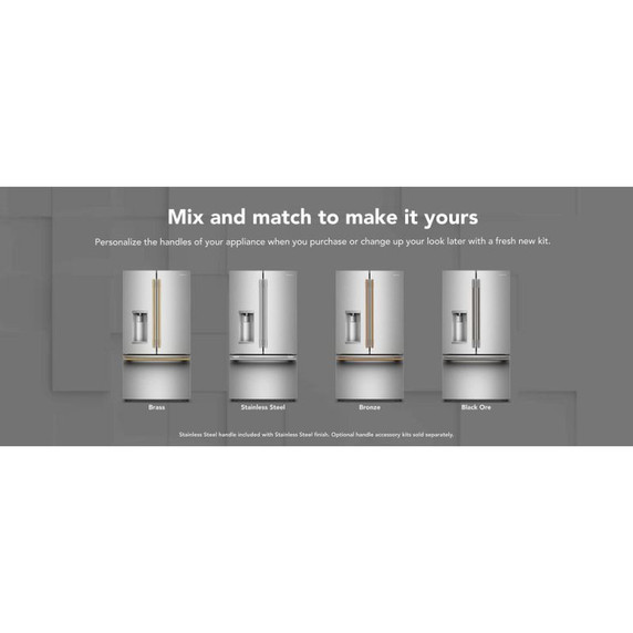 Kitchenaid® Counter-Depth French Door Refrigerator with Intelligent Auto Fill KRFC536SPS