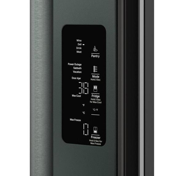 Kitchenaid® Counter-Depth French Door Refrigerator with Intelligent Auto Fill KRFC536SJP
