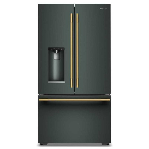 Kitchenaid® Counter-Depth French Door Refrigerator with Intelligent Auto Fill KRFC536SJP