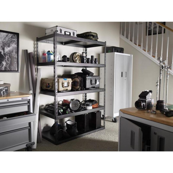 Gladiator® 48" (121.9 cm) Wide EZ Connect Rack with Five 24" (61 cm) Deep Shelves YGRK485XGG