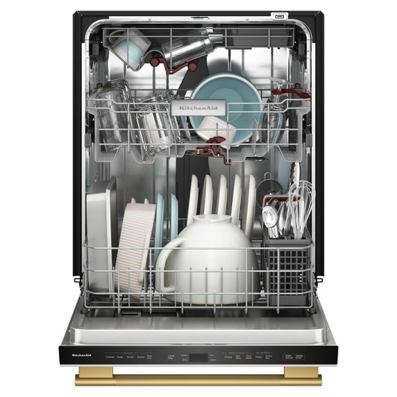 KitchenAid® 360° Max Jets™ Third Rack Dishwasher with ProDry™ System, 44 dBA KDTS424SPL