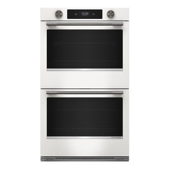 Kitchenaid® 30-inch Smart Electric Double Wall Oven with Assisted Cooking Modes KOED730SPL
