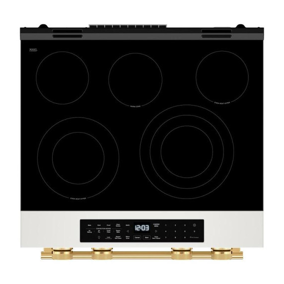 Kitchenaid® 5.3 Cu. Ft. Slide-in Electric Range with Two Even-Heat™ Hyper Elements and Convection Cooking Modes YKSES530SPL