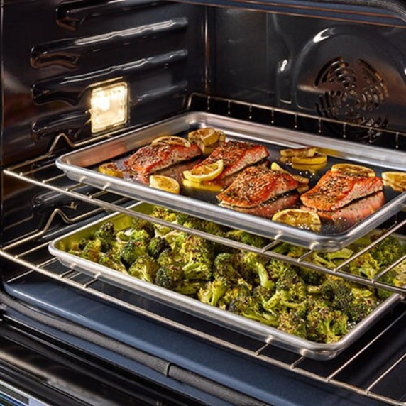Maytag® 30-Inch Single Wall Oven with EvenAir™ True Convection System - 5.0 Cu. Ft. MOES4030TZ