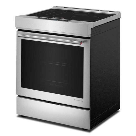 Kitchenaid® 30-Inch 4-Element Induction Slide-In Convection Range with Air Fry KSIS730TPS