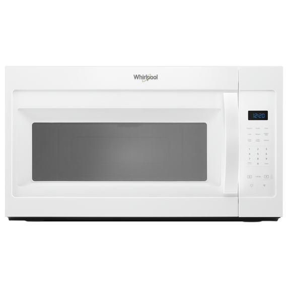 Whirlpool® 1.7 cu. ft. Microwave Hood Combination with Electronic Touch Controls YWMH31017HW