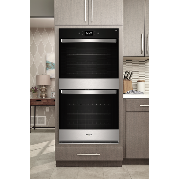 Whirlpool® 10.0 Cu. Ft. Double Smart Wall Oven with Air Fry WOED7030PZ