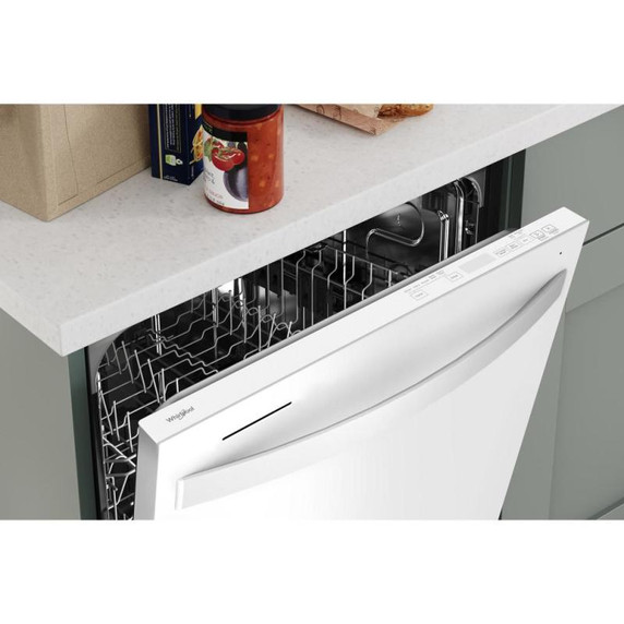 Whirlpool® 24” Dishwasher with AI Intelligent Wash and Tall Top Rack WDT740SALW