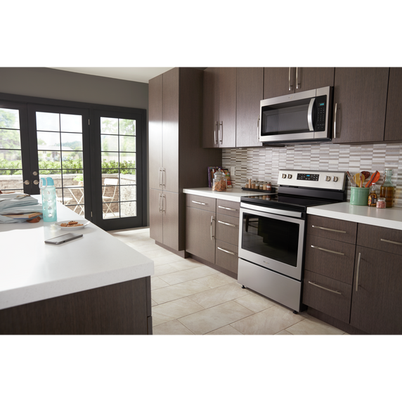 Whirlpool® 1.7 cu. ft. Microwave Hood Combination with Electronic Touch Controls YWMH31017HZ