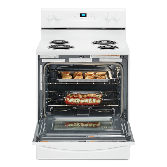 Whirlpool® 4.8 cu. ft. Electric Range with Keep Warm setting YWFC315S0JW