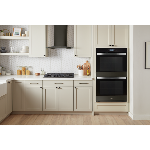 Whirlpool® 10.0 Cu. Ft. Double Smart Wall Oven with Air Fry WOED7030PV