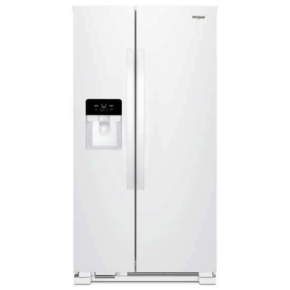 Whirlpool® 33-inch Wide Side-by-Side Refrigerator - 21 cu. ft. WRS321SDHW