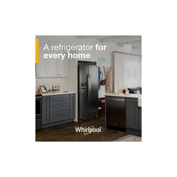 Whirlpool® 33-inch Wide Side-by-Side Refrigerator - 21 cu. ft. WRS321SDHV