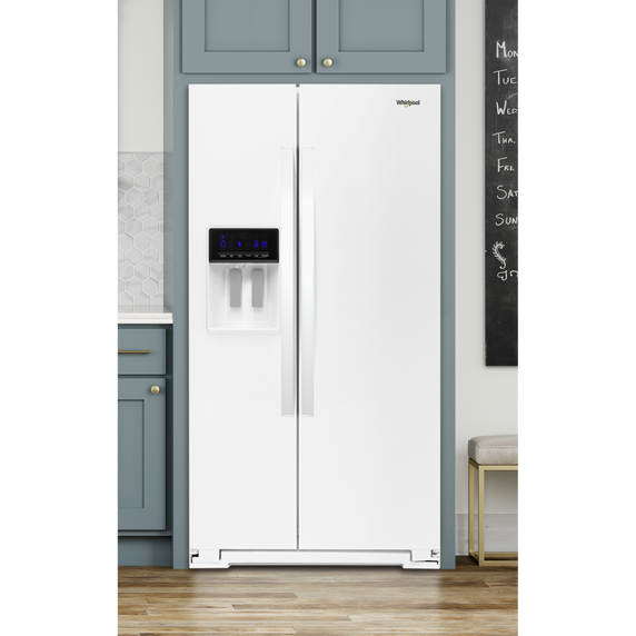 Whirlpool® 36-inch Wide Side-by-Side Refrigerator - 28 cu. ft. WRS588FIHW