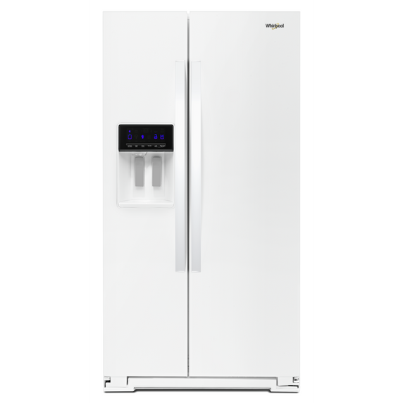 Whirlpool® 36-inch Wide Side-by-Side Refrigerator - 28 cu. ft. WRS588FIHW